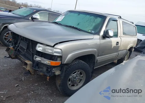 2000 Chevrolet Silverado 2500 Ls from USA, damaged, VIN 1GCGK24U7YE193554